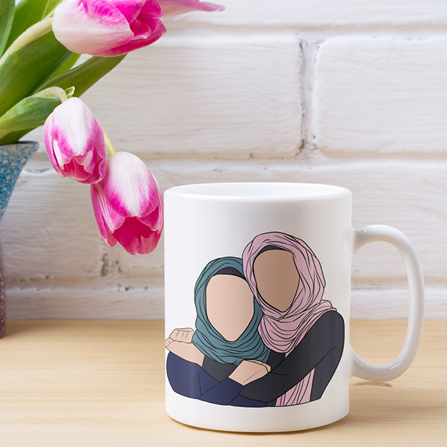 Hijabi Queen Ceramic Mug